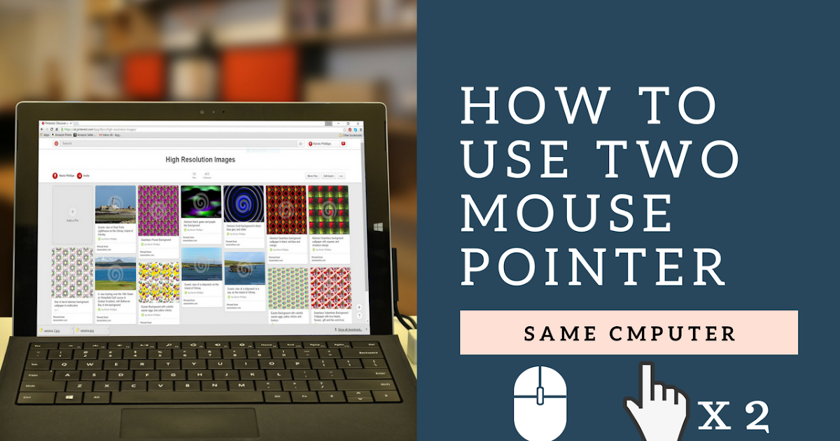 How to use two mouse pointer in same PC with two mouse/pad TechTubeTN