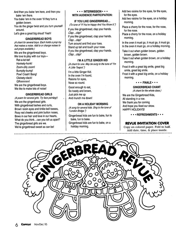 ELEMENTARY SCHOOL ENRICHMENT ACTIVITIES: GINGERBREAD HOUSE