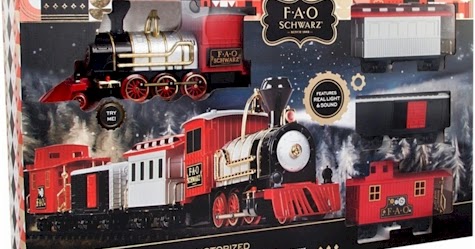 fao schwarz train extra track