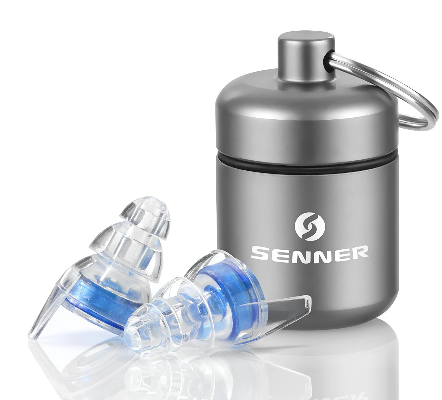 Senner MusicPro tappi per le orecchie a protezione dell’udito con contenitore in alluminio