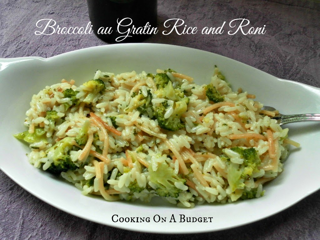 Broccoli au Gratin Rice and Roni