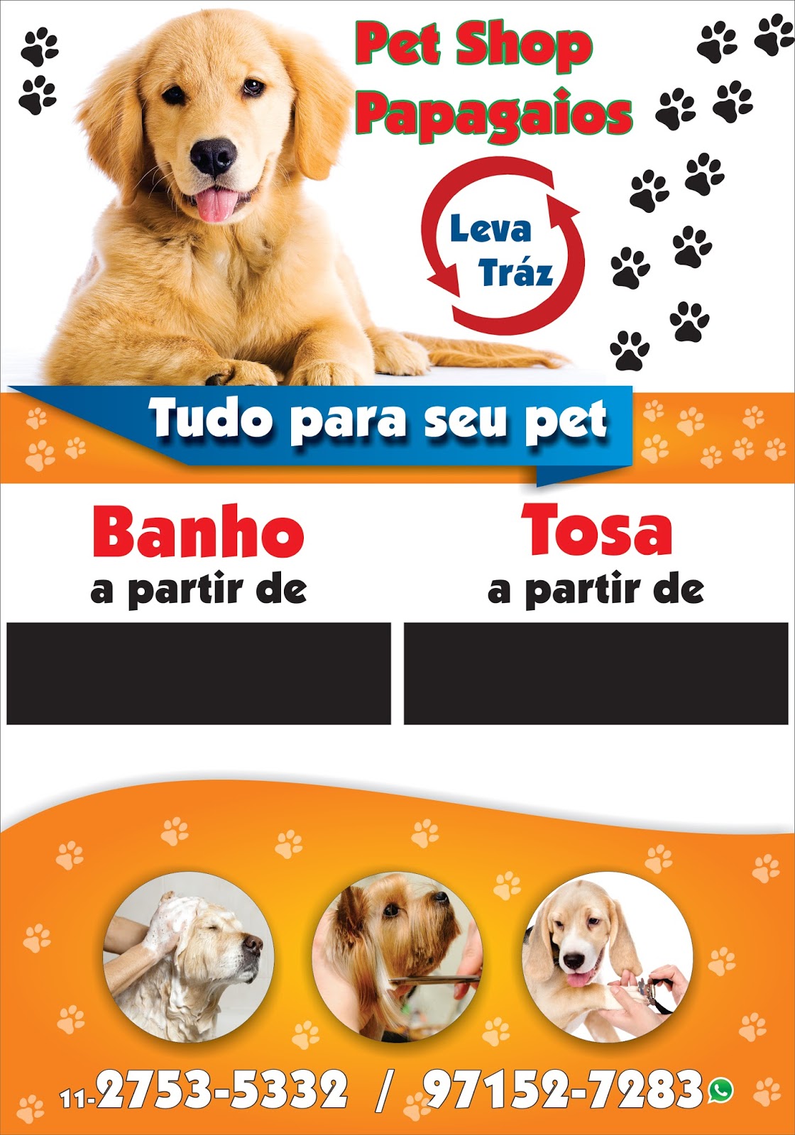 LL Design Gráfico: Banner pet shop