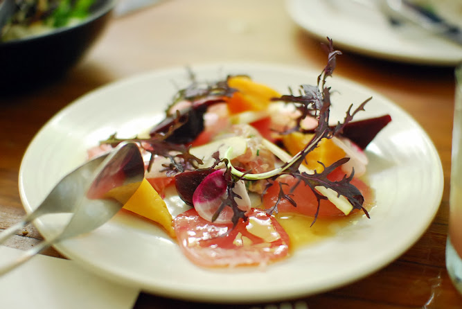 Chiswick Restaurant NSW Collective Menu Sashimi yellow fin tuna