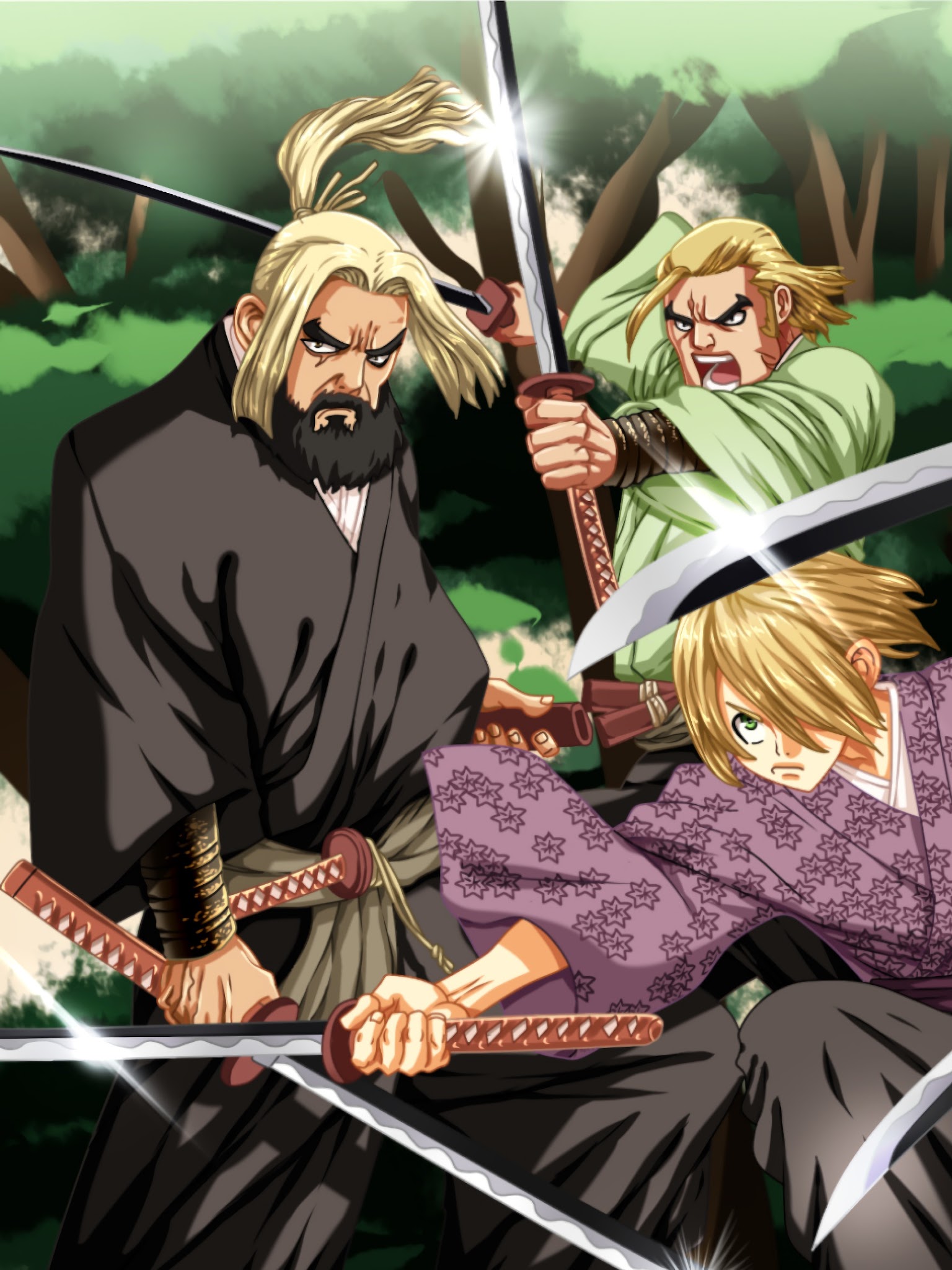 Dr Stone Characters Kohaku Kinro Ginro 4k Wallpaper 1 Dr Stone Characters Kohaku Kinro Ginro 4k Wallpaper 1