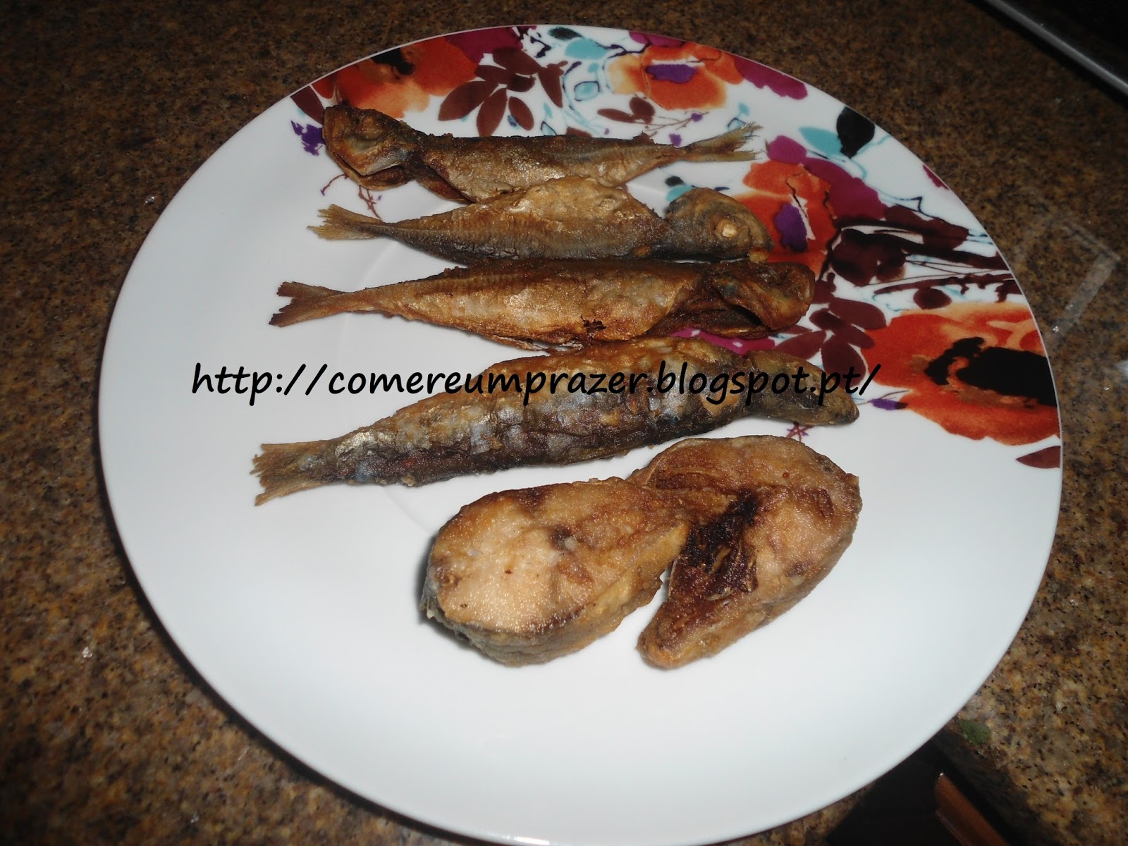 Comer é um prazer!: Peixe frito