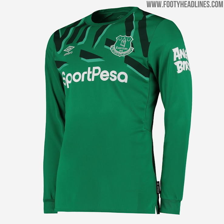 everton camo goalkeeper kit