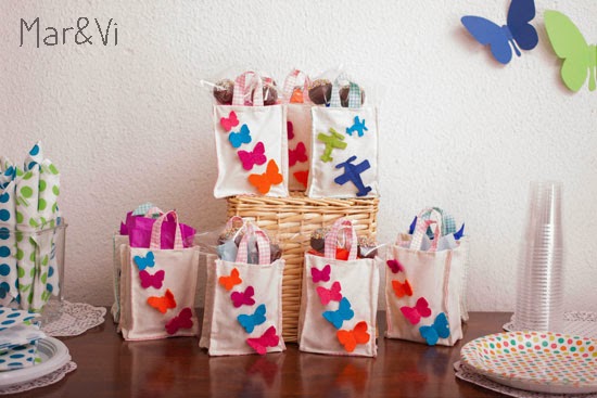 detalles para cumpleaños infantil de mariposas