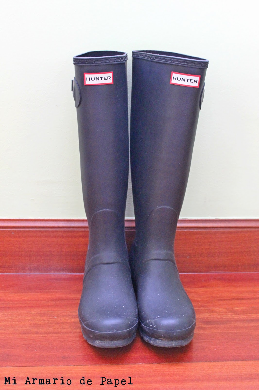 Fashion: Hunter VS ???? - Mi Armario de Papel
