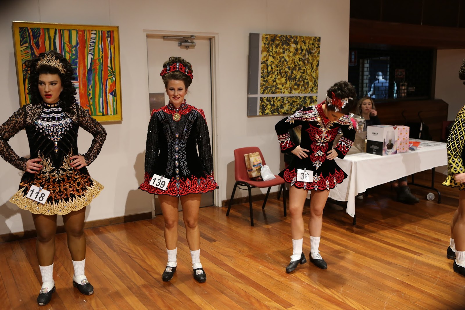 Australian Irish Dancing Photography Live Commentary 16 & Over in marshalling