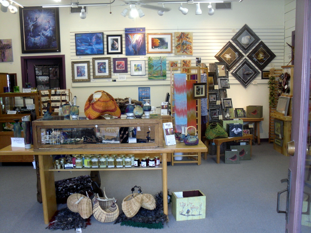 Spinning Dreams and Weaving Yarns Arkansas Craft Guild Gallery the