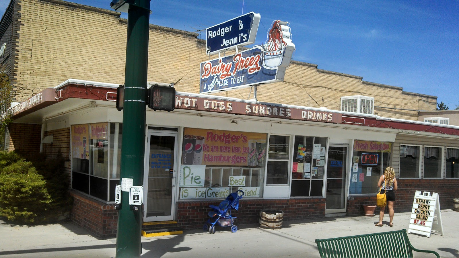 Life, Love....and Lunch Dairy Freez and Craftsman lawn mowers