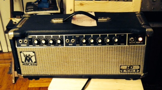 Jefs Tube Amp Blog: 1974 Musicman HD130 Bass amplifier