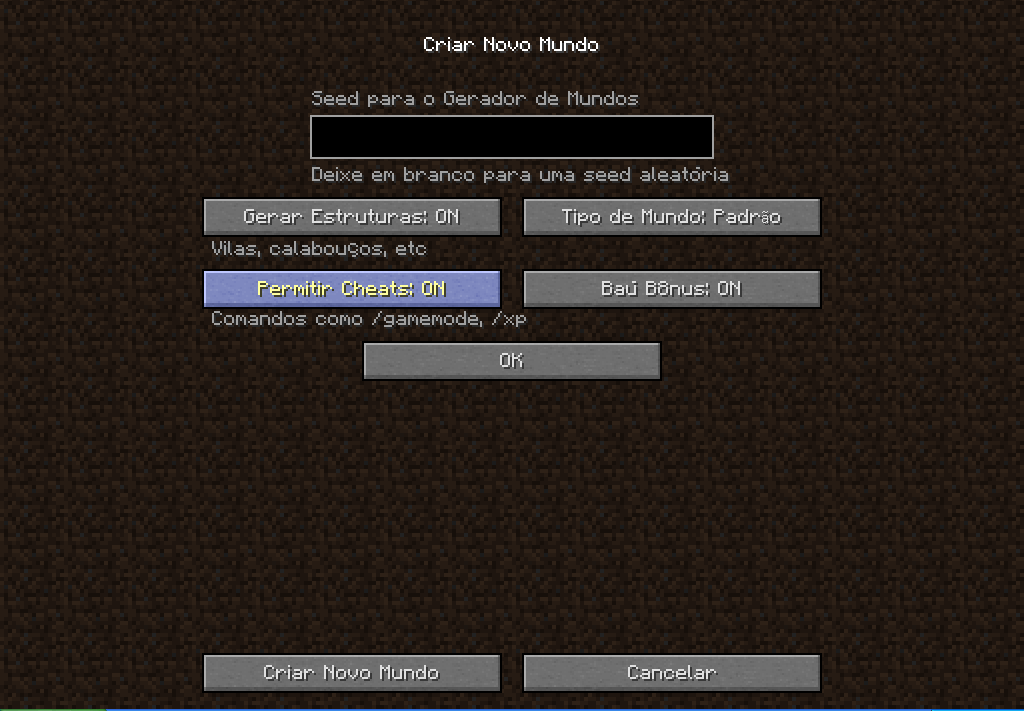 Exclua e crie mundos em nova atualização para Minecraft Pocket