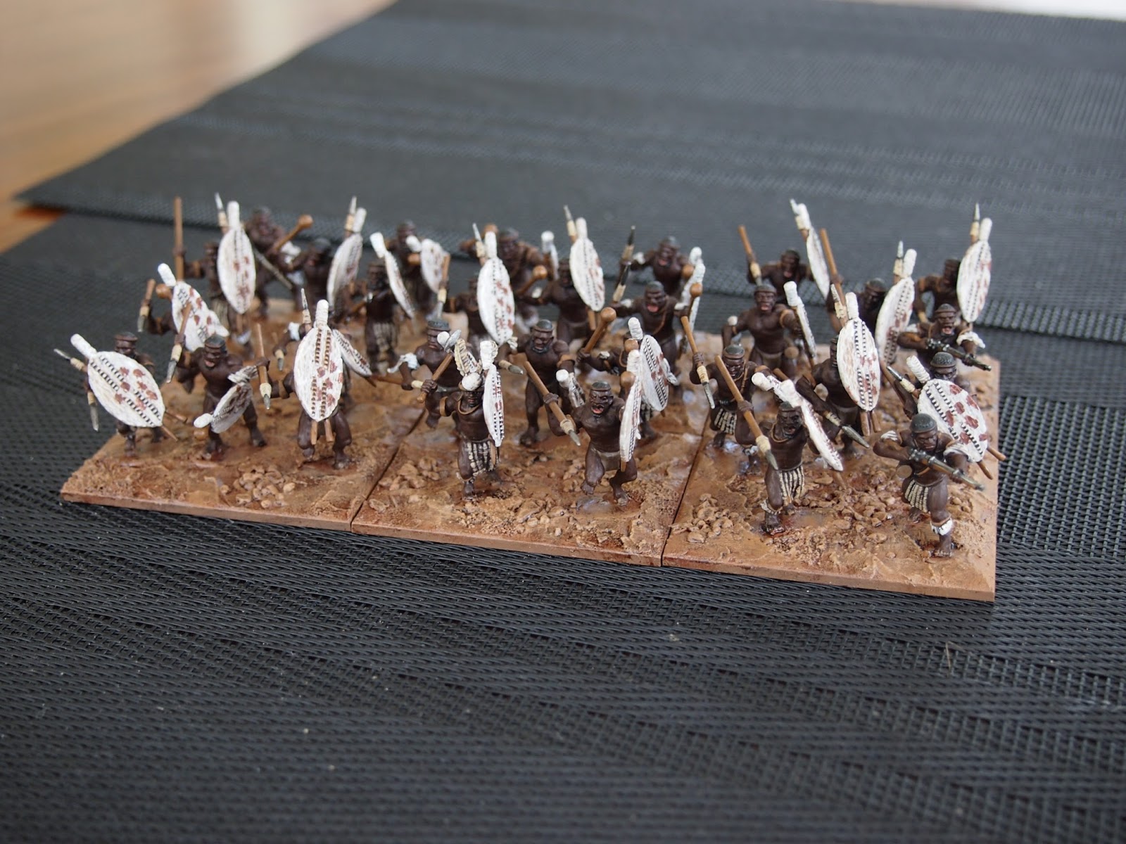 Wades World Of Wargaming Zulu Regiment Udlambedlu The Ill Tempered 