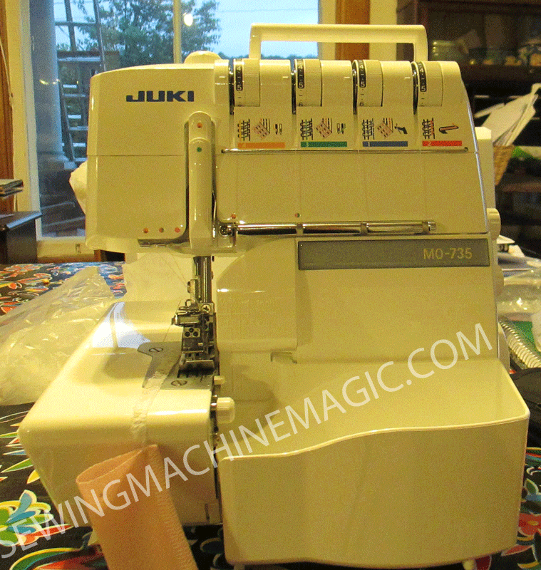My Sewing Machine Obsession: Juki MO 735