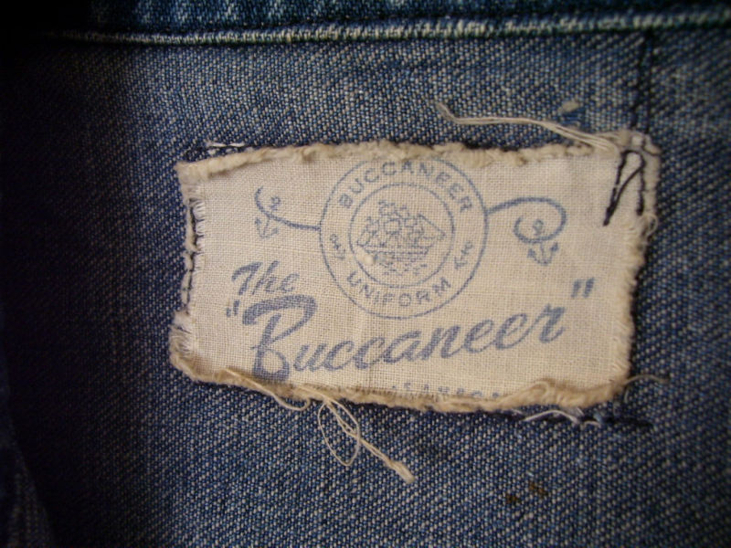 Vintage 40's BUCCANEER Denim Jacket | VINTAGE AMERICANA TOGGERY