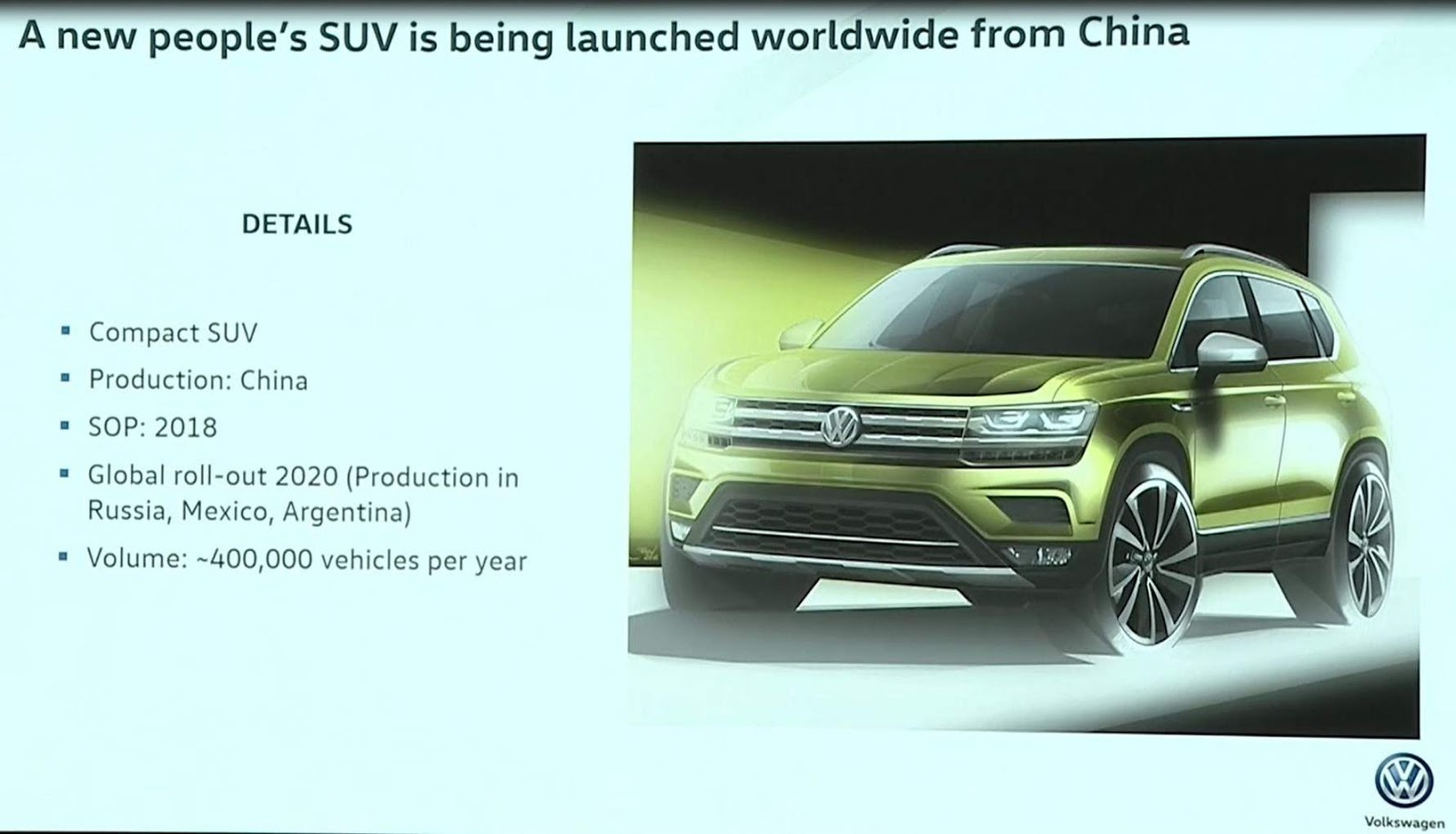 VW Tarek, concorrente do Compass 1ª imagem oficial