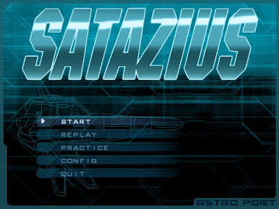 Satazius title screen