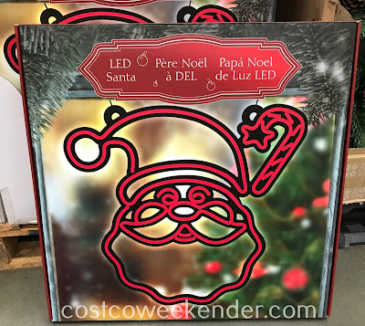 Bring out the Christmas cheer with the LED Santa