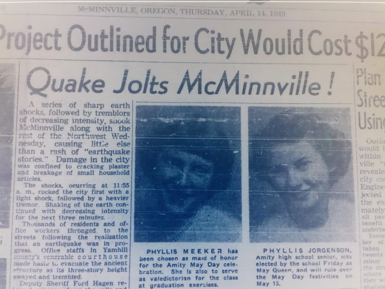 W I L D C A T V I L L E Earthquake shook McMinnville, Linfield campus
