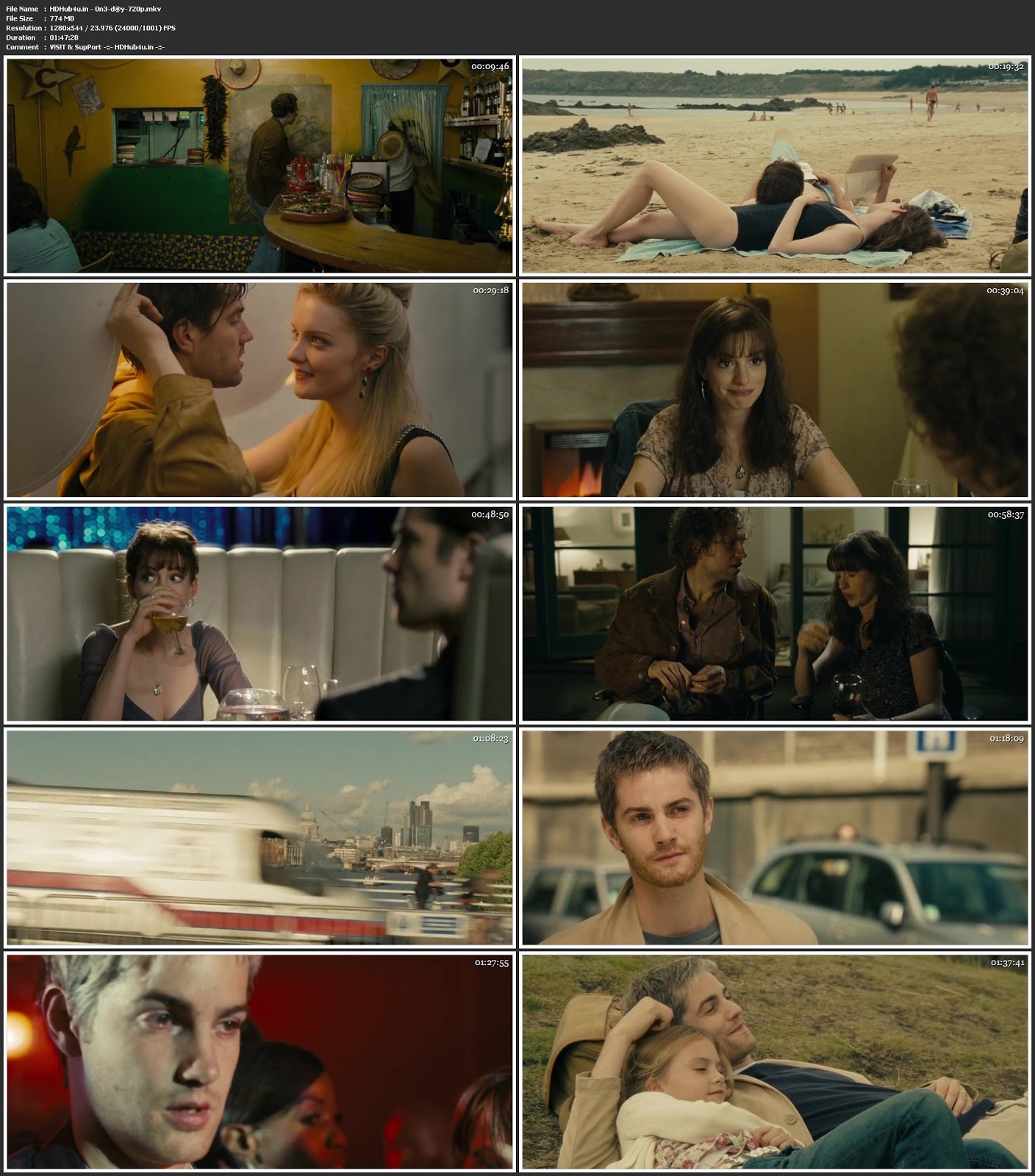 One Day 2011 Hindi Dual Audio 720p BluRay 750MB Download