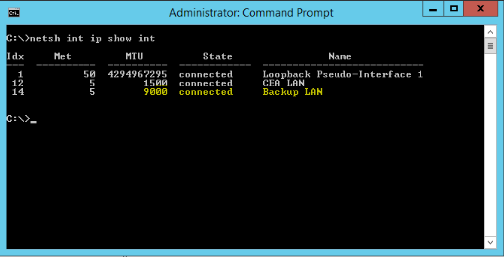 Nick Jeske Testing Jumbo Frames in Windows