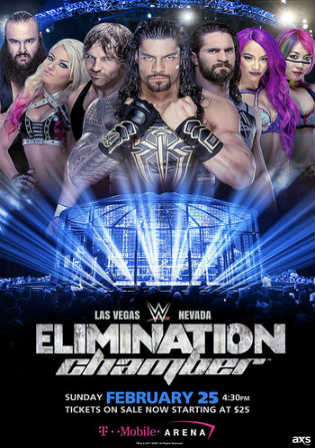 WWE Elimination Chamber 2018 PPV 480p 550MB WEBRip