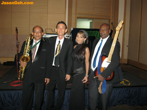 Jason Geh Jazz Band at ParGolf Awards 2012