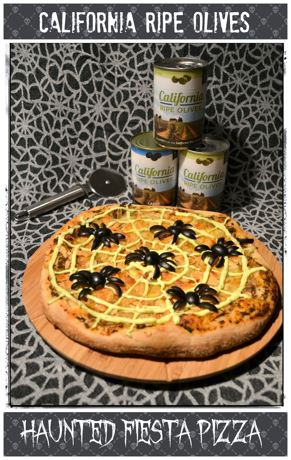Halloween Party Food Haunted Fiesta Pizza