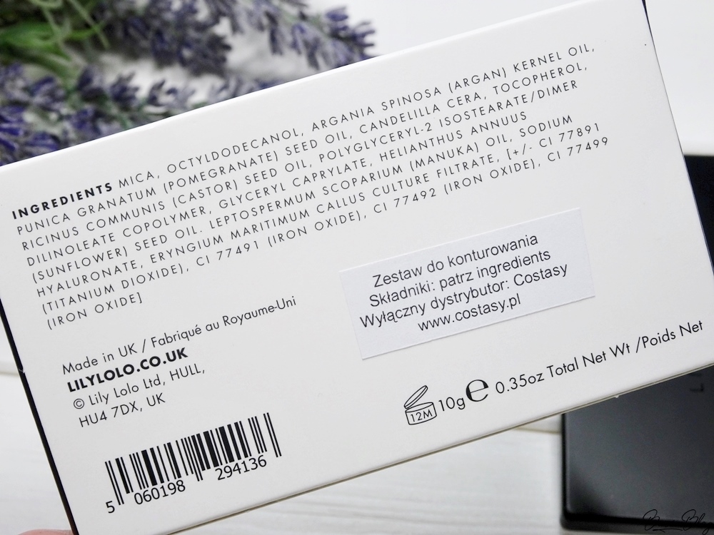 Lily Lolo Sculpt&Glow Contour Duo do konturowania bronzer rozświetlacz