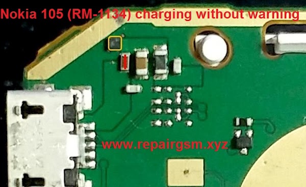 Nokia 105 (RM-1134) charging without warning