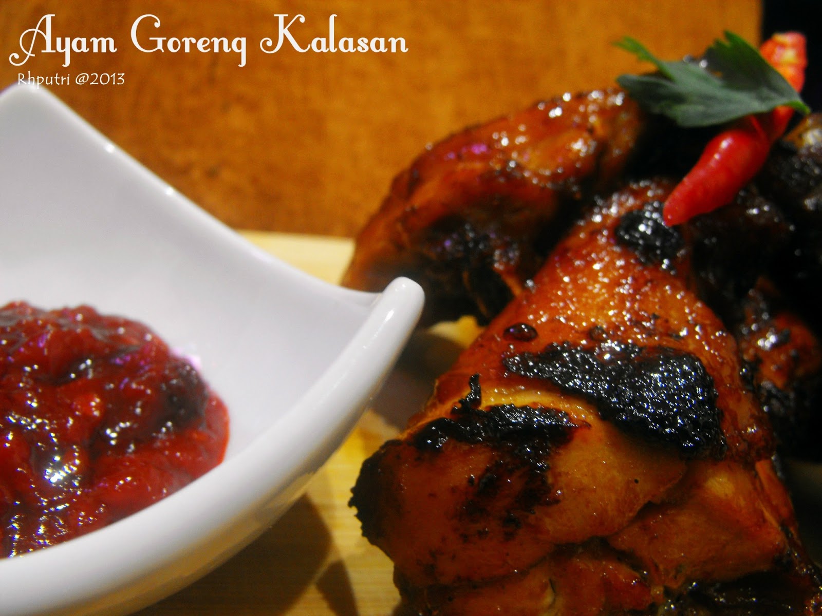 Behind the kitchen: Ayam Goreng Kalasan