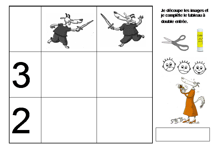 Le Loup Et Les Sept Chevreaux Maternelle