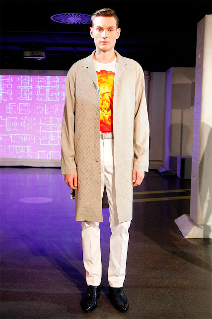 The Style Examiner: Jonathan Saunders Menswear Spring/Summer 2014