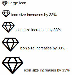 adjust icon size