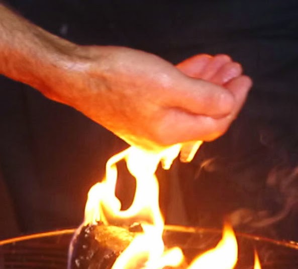 OM TAT SAT Hand in Fire