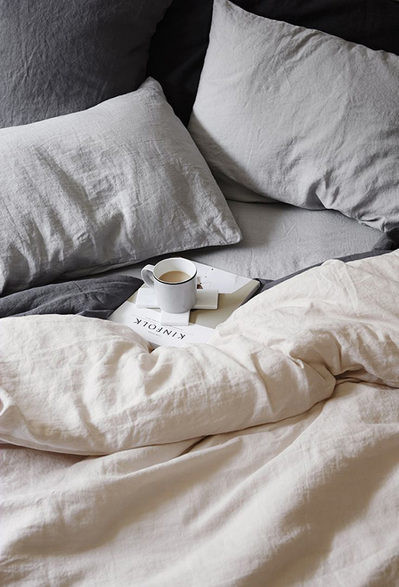 Linen bedding by Cultiver
