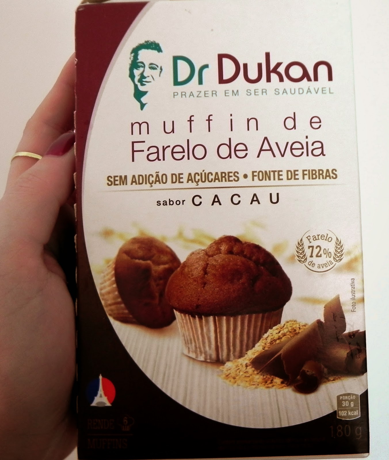 muffin de aveia