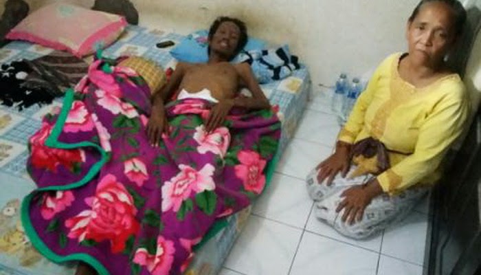 Lumpuh Menahun, Kondisi Sudiasa Memprihatinkan