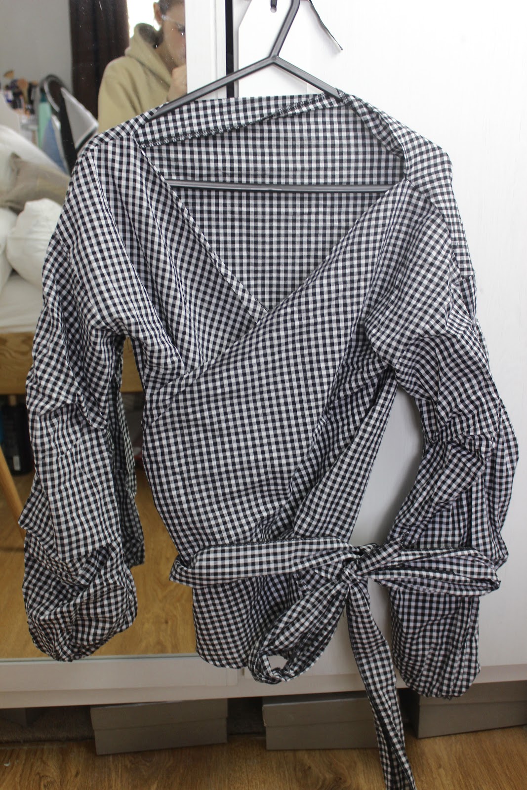 gingham top