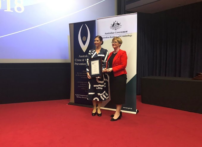 QPS wins five police-led project awards Australian Crime and Violence Prevention Awards 