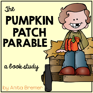 The Pumpkin Patch Parable book study companion for Kindergarten & First Grade