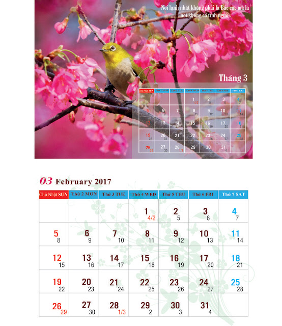 mẫu lịch để bàn 2017 mẫu lịch để bàn 2017