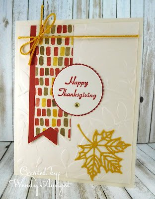 WeeBeeStampin4Fun: Happy Thanksgiving Card Set #3
