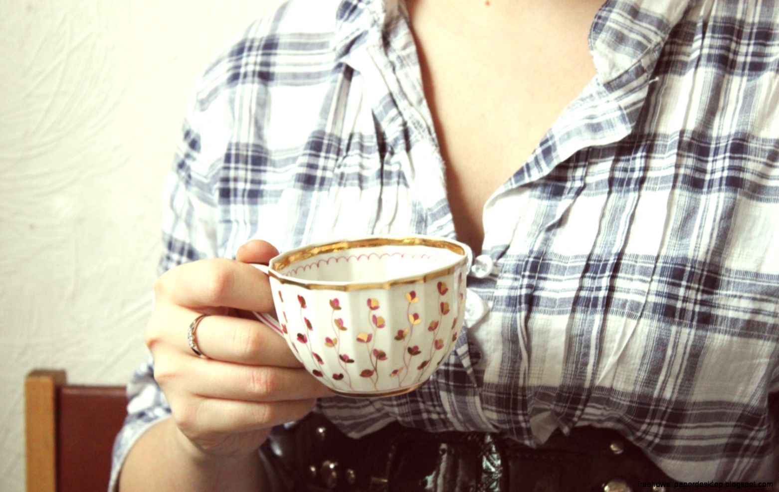 Girl Cup Ring Mood HD Wallpaper   FreeWallsUp