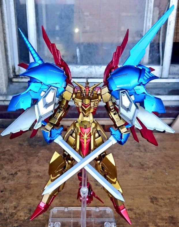 Custom Build: 1/144 Superior Dragon Gundam