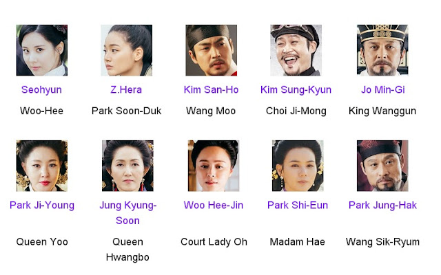 Moon Lovers: Scarlet Heart Ryeo Korean Drama Cast