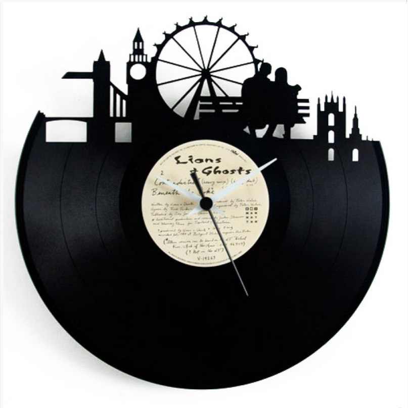 Vinyl Clock Chic, Italian vinyl record clocks London Vinyl Clock