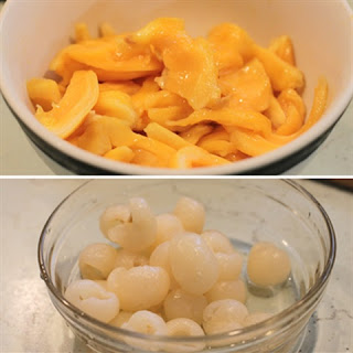 Thạch trà xanh trái cây bổ sung vitamin ngày giao mùa 2