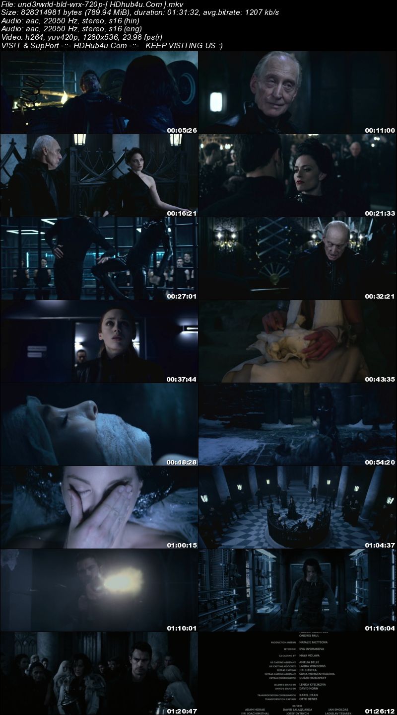 Underworld Blood Wars 2016 ORG Hindi Dual Audio 720p BluRay 750mb Download